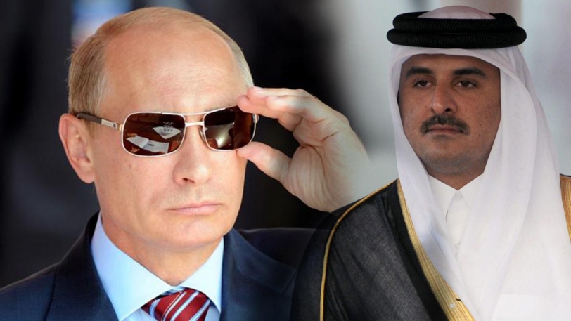 ماذا أهدى الرئيس الروسي لأمير قطر خلال زيارته؟