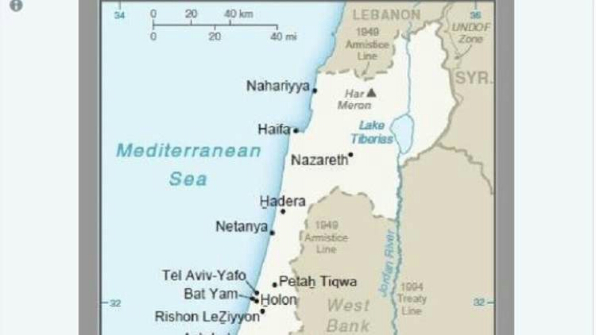 أميركا تعتمد خريطة جديدة لإسرائيل.. وهذا موقع الجولان فيها