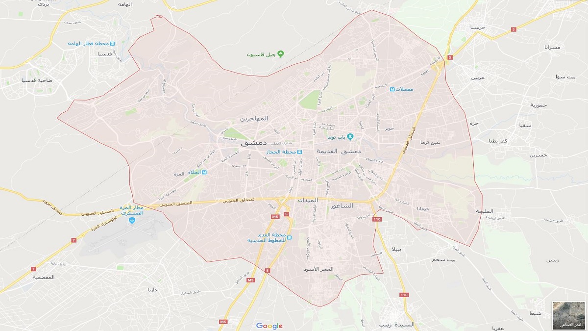جنوب دمشق تحت مرمى السلاح السوري والروسي