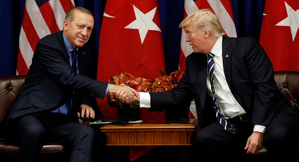 أردوغان وترمب يتفقان على المنطقة الآمنة وتنسيق الانسحاب الأمريكي