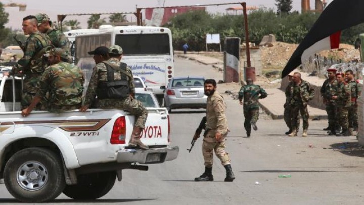 بعد اشتباكات مع قوات النظام الفيلق الخامس يسيطر على حواجز في درعا