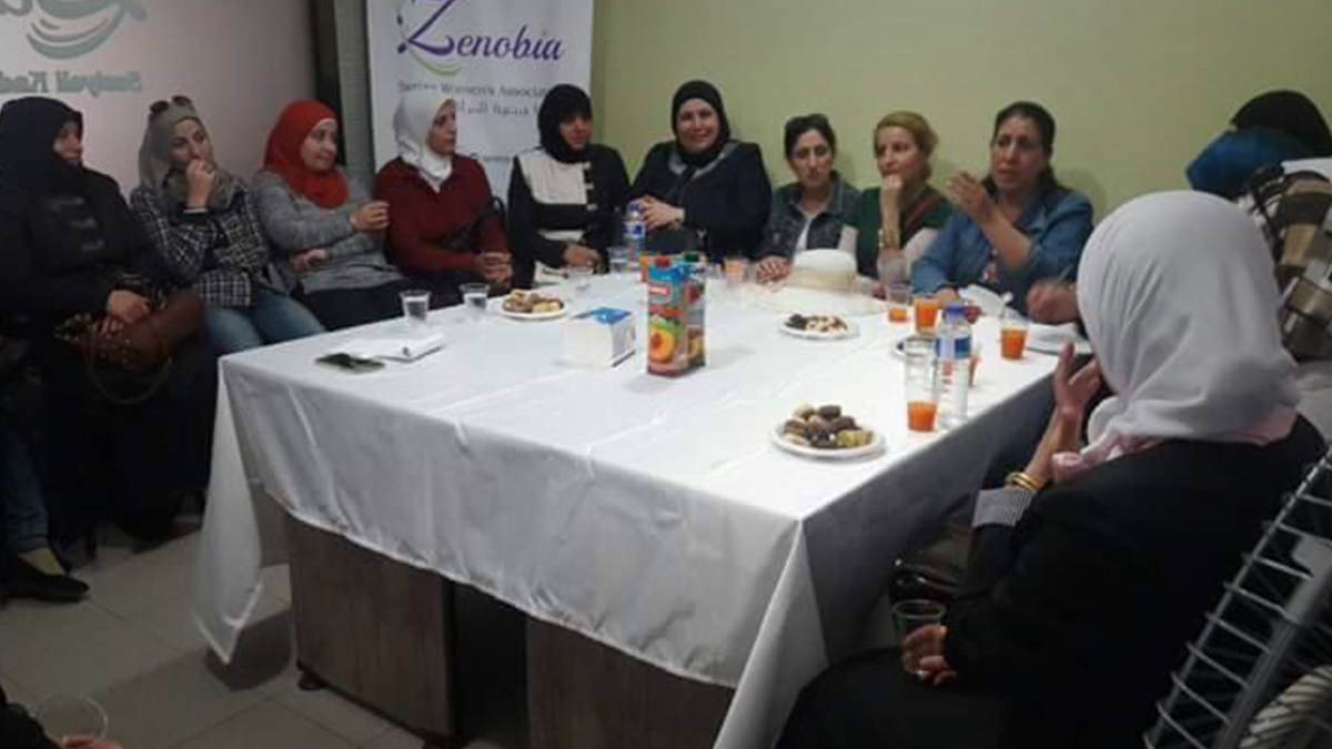 مديرة "زنوبيا" ترصد لـ "أنا برس" جهود الجمعية في دعم المرأة السورية‎