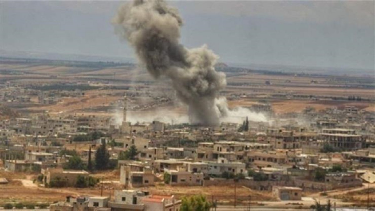حصيلة القصف الجوي الروسي على إدلب
