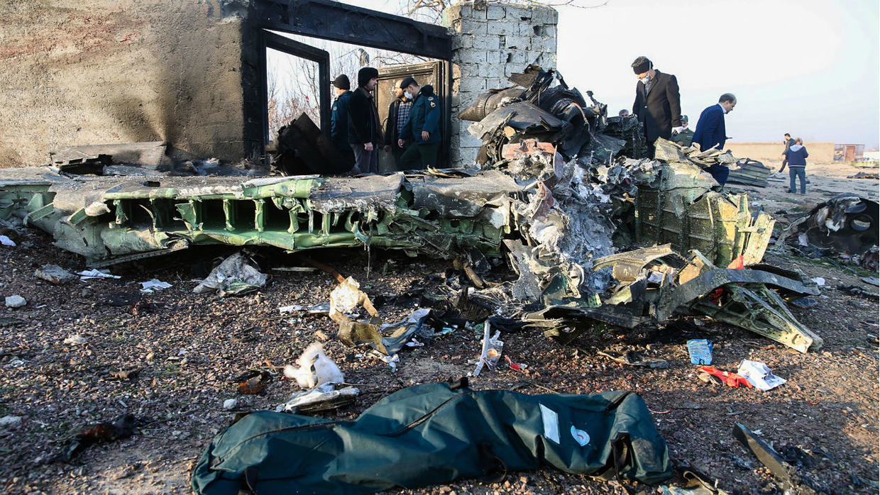 هكذا أُسقطت الطائرة الأوكرانية في إيران.. وأول رد من روحاني