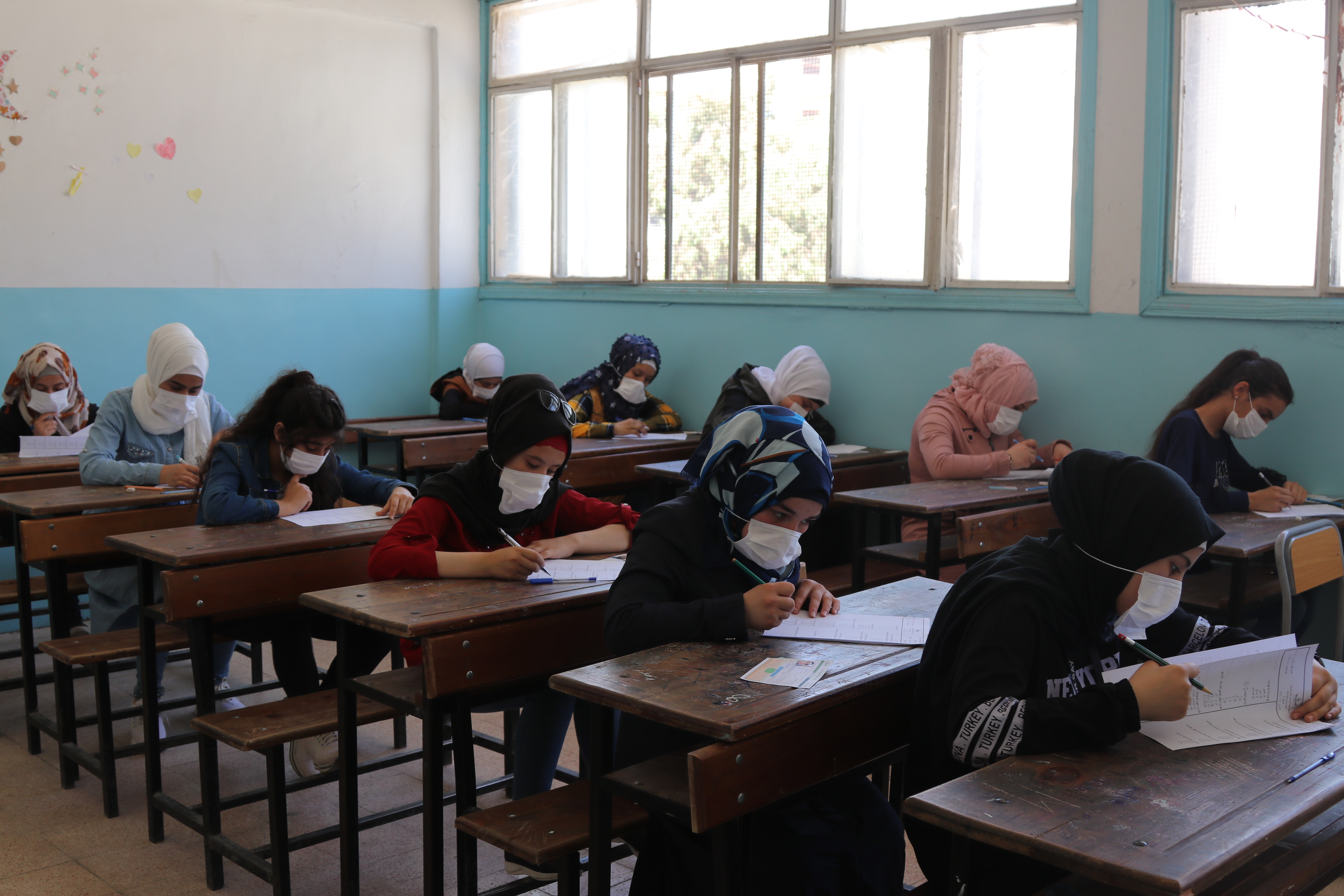 ارتفاع اعداد المتقدمين لامتحانات الشهادتين في ادلب